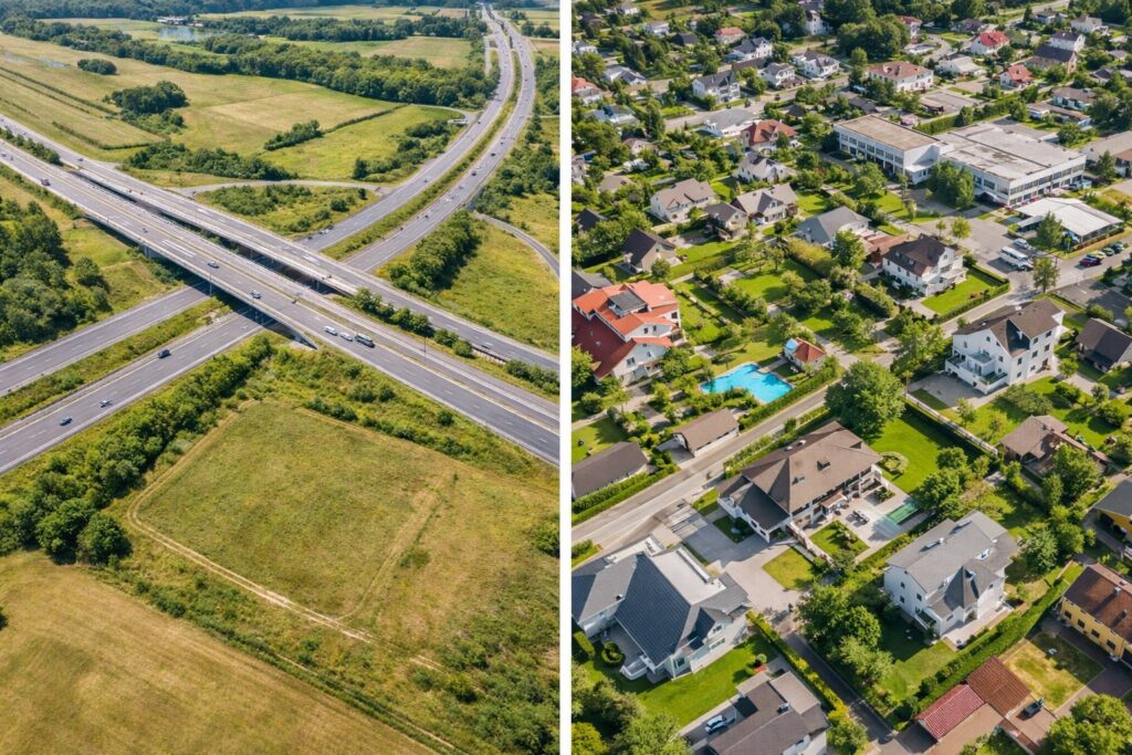 Wycena działki – lokalizacja i dostęp do drogi wpływają na wartość nieruchomości